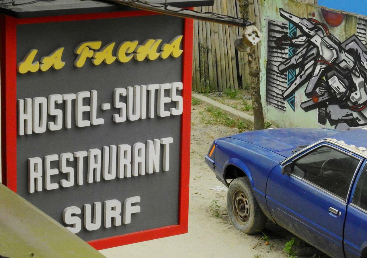 La Facha Hostal Restaurant Surf Mompiche Exterior photo