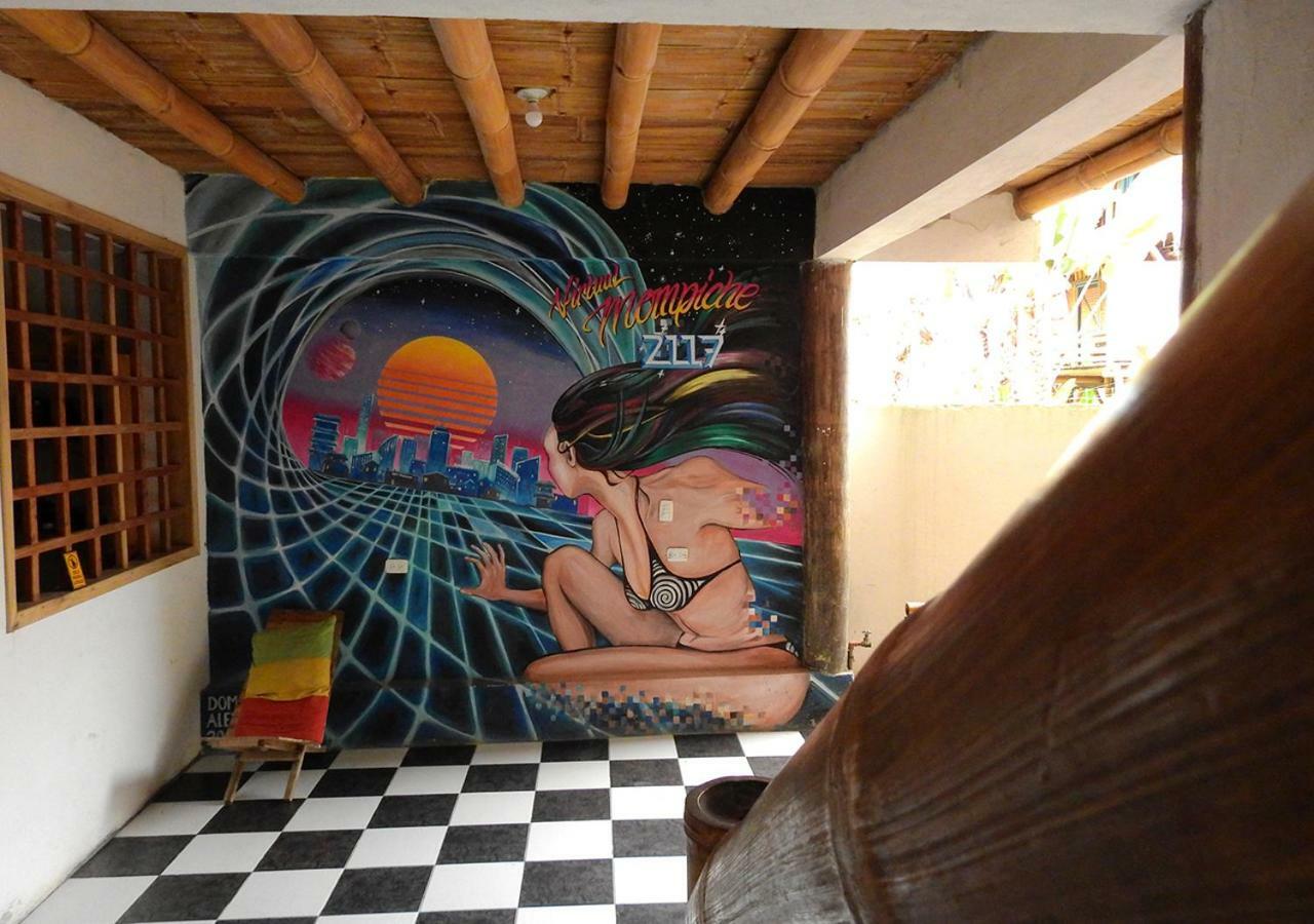 La Facha Hostal Restaurant Surf Mompiche Exterior photo